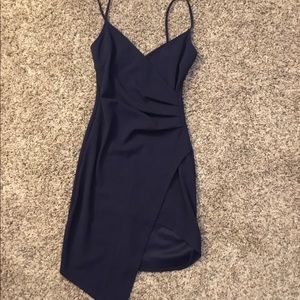 Navy blue dress